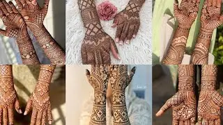 Top 40💚💝 Bridal Stylish Full Hand Mehndi Designs Tutorial /Wedding Mehndi Designs 🌹#mehndi #shorts