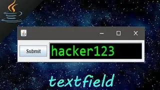 Текстовое поле Java 📛