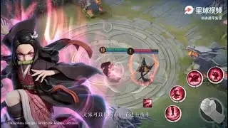 Onmyoji Arena x Demon Slayer - Nezuko Kamado Gameplay