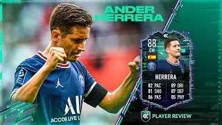 SURPRISINGLY GOOD?! 88 FLASHBACK ANDER HERRERA PLAYER REVIEW - FIFA 22 ULTIMATE TEAM