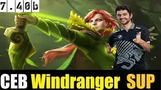 🤯 CEB  [Windranger] SUP 7.40b - DOTA 2 PRO MATCH #dota2   #dota2gameplay