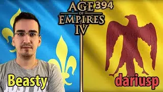 In Bedr&auml;ngnis - Beasty (Franzosen) vs dariusp (Ayyubiden)- Age of Empires 4 - Cast 394