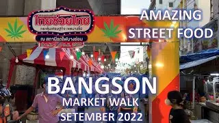 🌿 Walking A Market In Bangkok, 🇹🇭 Street Food Heaven 🌿