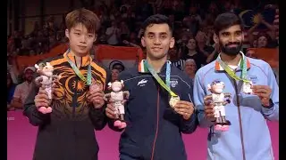 Medal Ceremony | Lakshya Sen-sational win at Commonwealth Games gold in men singles badminton final