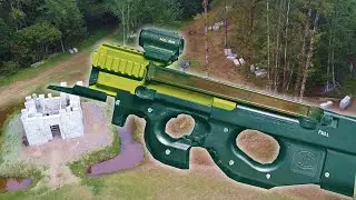Perun Mosfet P90 Game Play at Forest Fire Field
