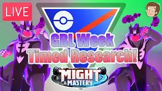 🔴 GO Battle Week Timed Research - Might and Mastery! - Pok&eacute;mon Go Battle League