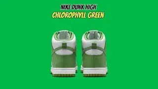 NIKE DUNK HIGH Chlorophyll Green