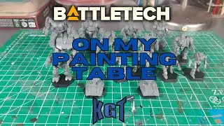 KGT  071 Battletech - Khealos's Painting Table