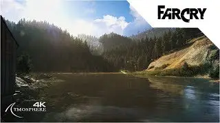 Secluded Mountain Lake Ambience - 4k - Far Cry 5 Nature Scenes