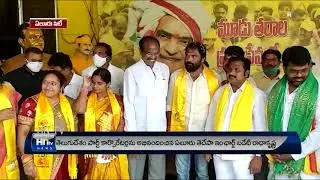 TDP CORPORATAR LANU ABHINANDINCHINA BADETI RADHAKRISHNA 30 07 21