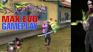 M1014 - Evo Flame Draco Max Gameplay Solo vs Squad Free Fire || Overpowered Gameplay