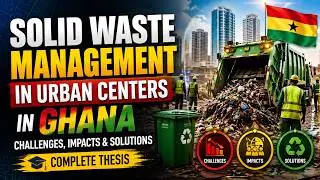 Solid Waste Management in Urban Centers in Ghana: Challenges, Impacts & Solutions | Complete Thesis