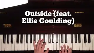 Outside (feat. Ellie Goulding)- by Calvin Harris piano cover