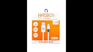 Cabo usb Turbo Micro usb v8 hrebos 4.0a Link na Descri&ccedil;&atilde;o