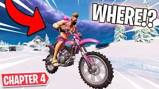 WHERE & HOW to FIND MOTORCYCLES in FORTNITE CHAPTER 4!