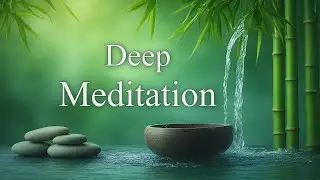 432 Hz Deep Meditation Music with Didgeridoo Sounds - Black Screen