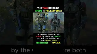 THE TWO KINDS OF MODS IN HELLDIVERS 2