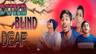 The DUMB 😂 BLIND 🦮 DEAF 😭         COMEDY FUNNY VIDEO 😂😂 @officialronakdance1245