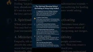 ✨ The Hidden Spiritual Meaning Behind Gang Stalking ✨