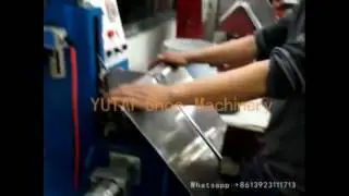 Hydraulic Vamp Leather Shoe Crimping Moulding Footwear Making Machine