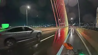 Rainy Night Drive Through CCLEX | A Magical Cebu POV