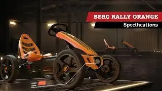 BERG Rally Orange pedal go-kart | specifications