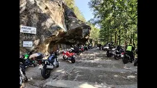 moto-v&yacute;let / moto-trip: Motoklub Pekeln&eacute; Doly / Hell's Mine (Bikers' Cave)