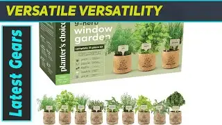 review9 Herb Indoor Window Garden Kit - The Best Gift for Garden Lovers