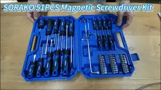 SORAKO 51PCS Magnetic Screwdriver Set / Sorako Hand Tools