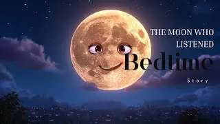 The Moon Who Listened | A Gentle Bedtime Story for Peaceful Sleep