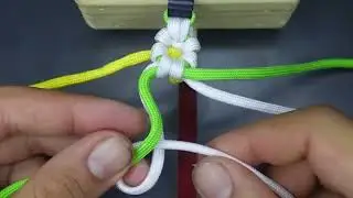 A Daisy Paracord Bracelet - #diy