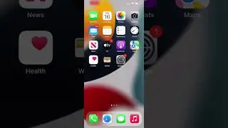 Размытие экрана iPhone