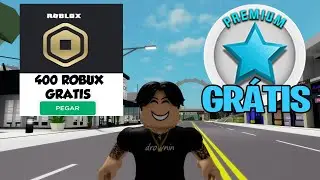 EXCLUSIVO! GANHE O PREMIUM e 400 ROBUX de GRAÇA NO ROBLOX?