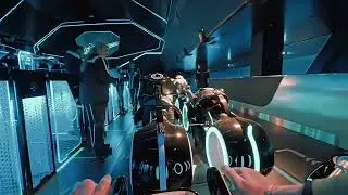 Tron Lightcycle / Run P O V / 4K #disneyparks #tronlightcyclerun #bestmoments 🩷🌈🚴&zwj;♀️🇬🇧🇺🇸❤️😍🎂
