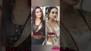 Colours TV famous serial Naagin ! Naagin black and white dress your favourite colour🥰#naagin6#status