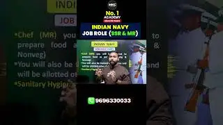 🤔ये करना पड़ता NAVY SSR/MR में काम🔥