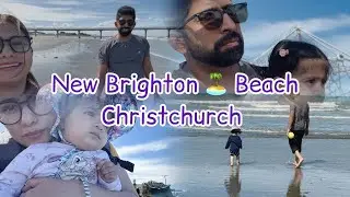Day well spent at New Brighton Beach || Avnoor had alot of fun ||nzcouplevlogs