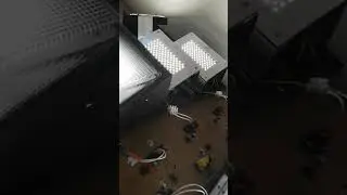 led wallpack light 120w .