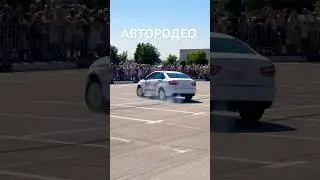 Тольятти. Полицейский разворот на 360&deg; на Ладе #автомобили #дрифт #разворот #drift #driver #car #ваз