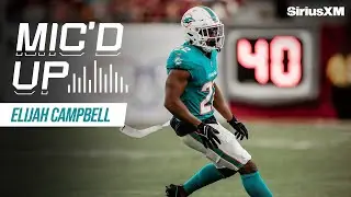 Elijah Campbell mic'd up during preseason game against Tampa Bay Buccaneers | Miami Dolphins