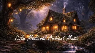 Whispering Stream Cottage 🌿 Calm Medieval Ambient Music for Relaxation & Focus