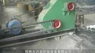 Double grade Slag concrete grinding machine jaw crusher