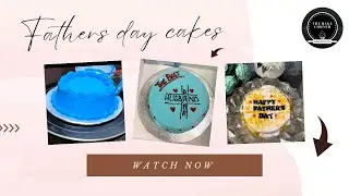 Father&rsquo;s Day cakes tutorial | Easy tutorial for beginners by The Bake Corner.