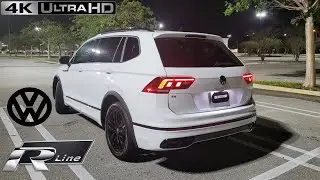 2022 Volkswagen Tiguan SE R-Line Black - POV Night Drive 4K (Binaural Audio) Sound System