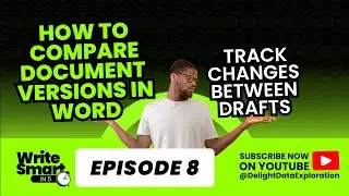 How to Compare Document Versions in Word | Track Changes Between Drafts