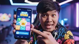 Hop Stars: New Addictive Neon Ball Jump Game (Android Gameplay 2025) 🌟🔥