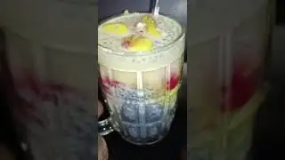 ice cream party #falooda #fruit salad #kesarpista #oreomilkshake
