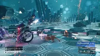 FINAL FANTASY VII REBIRTH Cloud's Group Claps The Turk's 2nd VR Combat Simulator