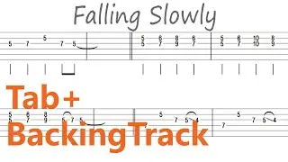 Glen Hansard - Falling Slowly / Once OST Guitar Tab+BackingTrack