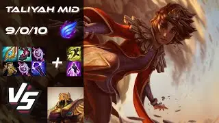 MID Taliyah vs Azir - EU Challenger Patch 25.S1.7